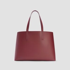 Everlane New Day Market Tote in Burgundy NWT Dust Bag Included